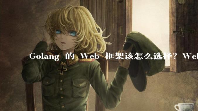 Golang 的 Web 框架该怎么选择？Web 开发又该怎样学？